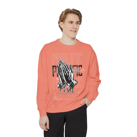 Never Hide behind a Prolific Mind Crewneck